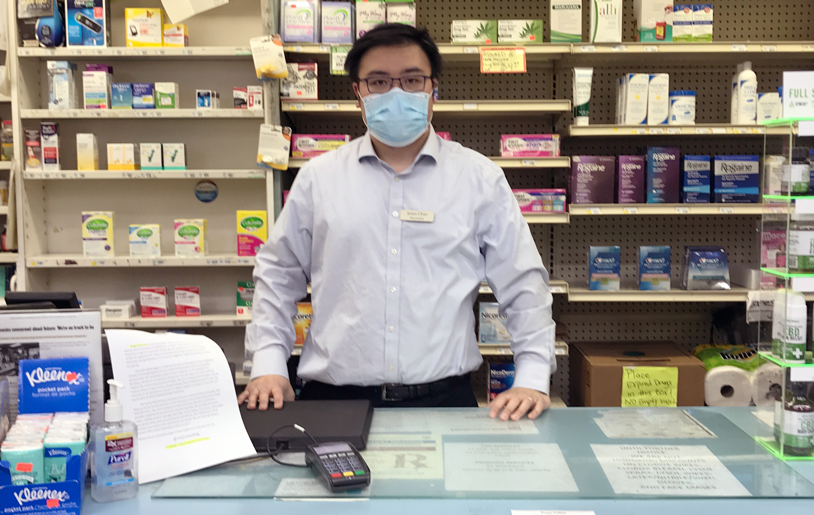 Jones Chan, Kings Pharmacy co-owner and pharmacist. Photo courtesy of Jones Chan